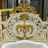 Hot Sell Royal Holz Luxus Babybett Design europäischen Stil Babybett Baby betten für Neugeborene