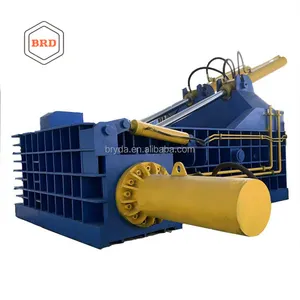 Scrap briquetting machine for easy integration into existing systems
