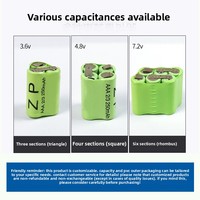 Paket Baterai Isi Ulang Ni-MH AAA No. 7 Produsen 2/3 Konfigurasi 250mAh 0Wh Buatan Cina Merek Lain Kombinasi Beragam