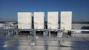 Climatiseur de plafond AirTS pour armoire, haute capacité, haute efficacité, R-410A, pour grands espaces, ateliers, entrepôts, <span class=keywords><strong>Mitsubishi</strong></span> - Product Image 5