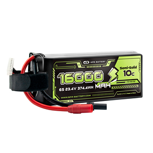Gpr 16000mAh 8S 29.6V 31.6V 300wh/kg 320wh/kg 330wh/kg 350wh/kg bán rắn Pin cho Drone với trọng lượng ít hơn - Product Image 1