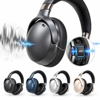 Casque sans fil étanche, stéréo surround, écouteurs sans fil pour le sport et le gaming, avec réduction active du bruit