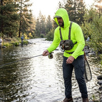 Sudadera con Capucha Fluorescente de Alta Visibilidad, Resistente a los Rayos UV, de Secado Rápido, Transpirable y Reflectante, Camisa de Trabajo de Manga Larga, Logotipo Personalizado, Venta al Por Mayor