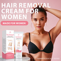 Crème dépilatoire à l'aloe vera pour femmes, parfum de jasmin, formule professionnelle, solution permanente et indolore, soin de la peau du visage