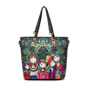 Eco Friendly Ruffles Origami Replicar Bolsos de mano Señoras Marca Crossbody Bolsos Bolso de mano - Product Image 1