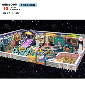 Parque Infantil Interior con Temática de Casa de Colores, Decoración Suave para Niños, Tobogán en Forma de Cuerno Personalizado - Product Image 6