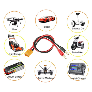 14AWG XT60 maschio spina 4mm connettore a Banana cavo per RC Lipo batteria carica FPV Drone - Product Image 6