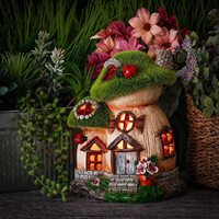 Accessoires de jardin féerique miniature, petites figurines d'extérieur, articles, maison de fée, ensemble table et chaise, kit de fées de jardin