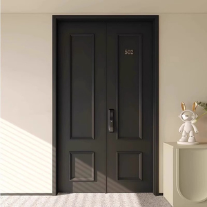 <span class=keywords><strong>Portail</strong></span> d'entrée moderne en aluminium moulé pour villa, porte de maison individuelle de style rural, fabrication directe usine, design personnalisé, double <span class=keywords><strong>battant</strong></span> - Product Image 5