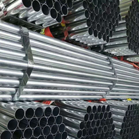 Tube en acier au carbone galvanisé à chaud S235JR Z180 pour cadre de protection de machines générales, processus de découpe et de rainurage, palette en bois