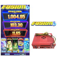 DeeYee Game Meilleure vente 5 en 1 Multi jeux Fusion 6 PC Jeu de plateau de jeu pour machine de jeu verticale