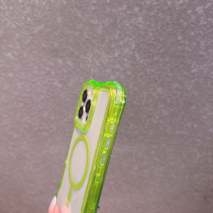 Étui magnétique trois-en-un compatible avec iPhone 16 Pro Max, avec cordon pour iPhone 15, coque de protection transparente 14 - Product Image 4