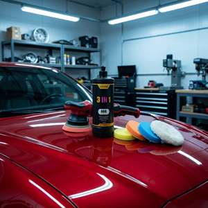 Composé de polissage <span class=keywords><strong>3</strong></span> en 1, éliminateur de rayures de voiture, cire de polissage en une seule étape similaire à 3M, <span class=keywords><strong>Menzerna</strong></span>, Sonax - Product Image 1