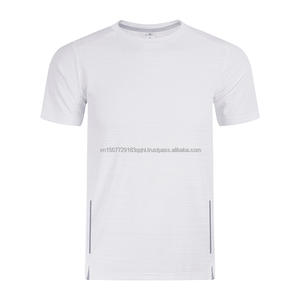Camiseta de secado rápido para exteriores de verano con logotipo impreso de manga corta y palabras impresas, Camiseta deportiva para correr, equipo cultural - Product Image 4