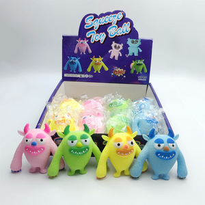 Hot Sale Novelty TPR Animal Calf Monster Flour Soft Slow <b>Rebound</b> Stretch Stress Relief Toys for Kids and Adults - Product Image 6
