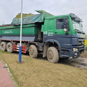 Camión Volquete de Carga Pesada de 12 Ruedas 8X4, Marca Original China, Nuevo/Usado, Sinotruk/HOWO/Shacman/Foton, Precio para Camiones Nuevos y Usados - Product Image 1