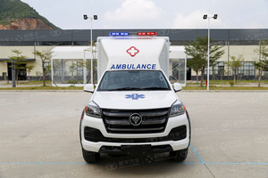 Nuevo Vehículo de ambulancia Foton Tunland 4x4 con caja de recogida, combustible diésel para transporte médico ICU listo para exportación - Product Image 2