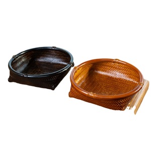<b>Bamboo</b> Woven Baskets Rectangle Handmade Food <b>Container</b> For Fruit And Gifts - Product Image 5