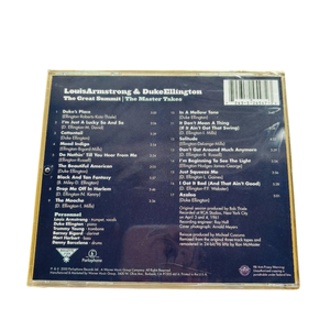 Louis Armstrong et Duke <span class=keywords><strong>Ellington</strong></span> : le Grand Sommet CD. Jazz historique définitif : la collaboration emblématique de deux légendes du jazz. - Product Image 4