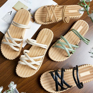 المرأة الصيف شقة أسفل الطالب النعال جديد الافريقية الرومانية نمط خرافية عبر الحدود ارتداء الخارجي اصبع القدم مفتوحة للتجارة الخارجية - Product Image 2