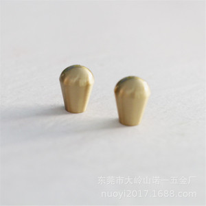 Furniture Handle And <b>Knob</b> <b>Copper</b> Natural Color Round Minimalist Cabinet Drawer Handle Durable - Product Image 1