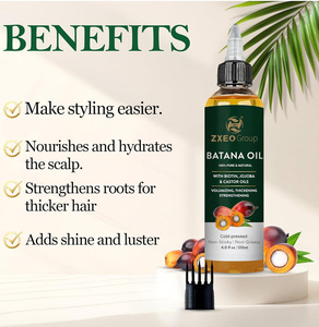 Aceite de Batana para el Crecimiento del Cabello, Aceite de Batana Crudo Orgánico del Dr. Sebi de Honduras, 100% Puro y Natural para un Cabello Más Grueso y Fuerte, 120 ml - Product Image 3
