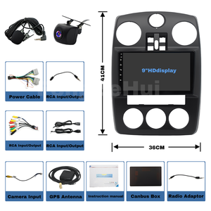 Android 13 đài phát thanh đa phương tiện reproducer 9 inch màn hình Carplay cho 2006 2010 Chrysler PT Cruiser xe <span class=keywords><strong>Navigation</strong></span> AHD máy ảnh Wifi - Product Image 6