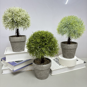 <span class=keywords><strong>Vendita</strong></span> diretta in fabbrica bacinella in plastica opaca Bonsai giardino esterno interno fornisce <span class=keywords><strong>piante</strong></span> verdi artificiali fioriere - Product Image 4