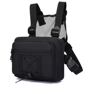 Herren Casual Sports Camouflage Rucksack Aufbewahrung tasche Mode Outdoor Tactical Chest <span class=keywords><strong>Vest</strong></span> Wasserdicht Direct Factory Sales - Product Image 6