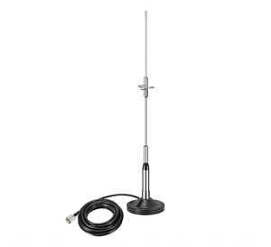 Antenne radio mobile pour véhicule à gain élevé VHF 136-174 MHz avec base magnétique pour radio bidirectionnelle <span class=keywords><strong>marine</strong></span>, automobile, camion, amateur - Product Image 1
