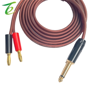 Cáp âm thanh cắm chuối Lõi lớn 6.5 inch Bộ khuếch đại công suất cắm chuối 6.35 inch được kết nối với cáp âm thanh loa hoạt động 1.5 - Product Image 1