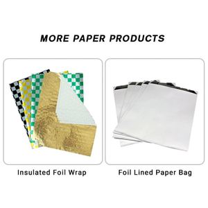 40 GRS Custom Greaseproof Paper Sandwich <b>Wrap</b> 340 X 450 Greaseproof Paper for Burgers for Food Packaging - Product Image 5