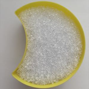 Granulés de plastique de qualité d'injection V0 ignifuges blancs en matériau PC Forte fluidité pour les granulés de PC Shell d'appareils électriques - Product Image 4