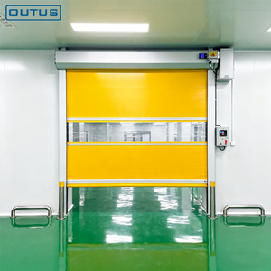 Puerta <span class=keywords><strong>Enrollable</strong></span> de PVC de Alta Velocidad OUTUS, Puerta Rápida Industrial Automática para Almacén y Taller - Product Image 4