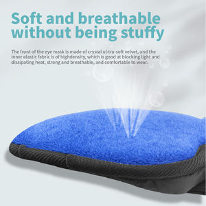 Mascarilla <span class=keywords><strong>para</strong></span> <span class=keywords><strong>dormir</strong></span> <span class=keywords><strong>de</strong></span> espuma viscoelástica con copa contorneada 3D <span class=keywords><strong>para</strong></span> niños y <span class=keywords><strong>niñas</strong></span>, cómoda correa elástica, logotipo bordado <span class=keywords><strong>de</strong></span> punto <span class=keywords><strong>para</strong></span> niños y adolescentes - Product Image 4