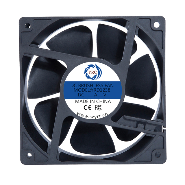 12V 24V 48V 12038 120x120x38 mm Electric Waterproof Cooling Fan with High air Pressure Big air Flow and Low Noise