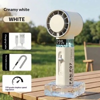 Mini-ventilateur portable sans pales en plastique, avec compresse de glace, autonomie ultra-longue, silencieux, pour usage extérieur, OEM