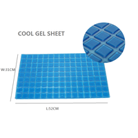 Coussin/Tapis rafraîchissant en gel et mousse à mémoire de forme HD-003 sur mesure, idéal pour hôtel/maison, pour un confort tout au long de la journée