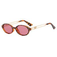 DOISYER 2026 Kodun Lunettes de soleil ovales à monture intégrale en PC UV400, nouveau style rétro européen et américain unisexe