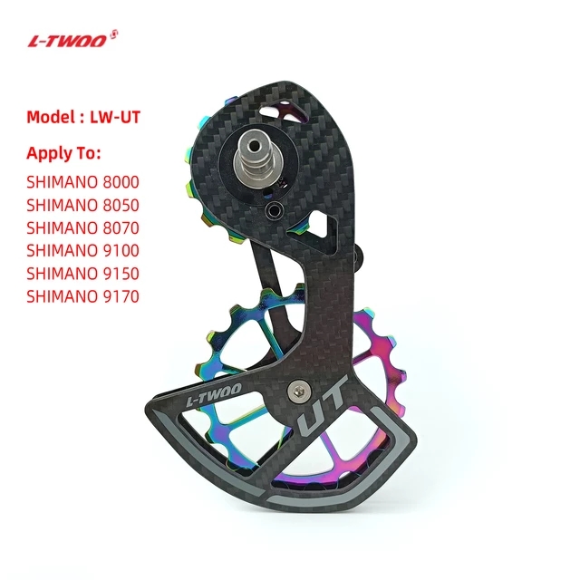 LTWOO UT велосипедный керамический подшипник из углеродного волокна, комплект шкивов, задние переключатели, направляющее колесо, 11 скоростей, 34T Ultegra DURA ACE