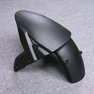 Garde-boue avant en fibre de carbone sèche 3K pour moto Kawasaki Ninja H2 H2R 2015-2026 - Product Image 4