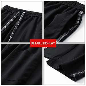 Pantaloni Casual da Uomo in Maglia 100% Poliestere Leggeri, Nuovo Stile 2026, Anti-Piega, Anti-Pilling, Vita Elastica, Personalizzabili, Vendita all'Ingrosso - Product Image 5