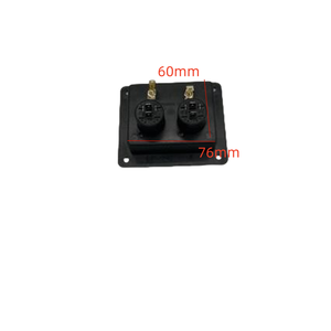 4 vías 99-84mm ABS cobre puro resorte taza alambre altavoz ICs conexión terminal caja conector - Product Image 6