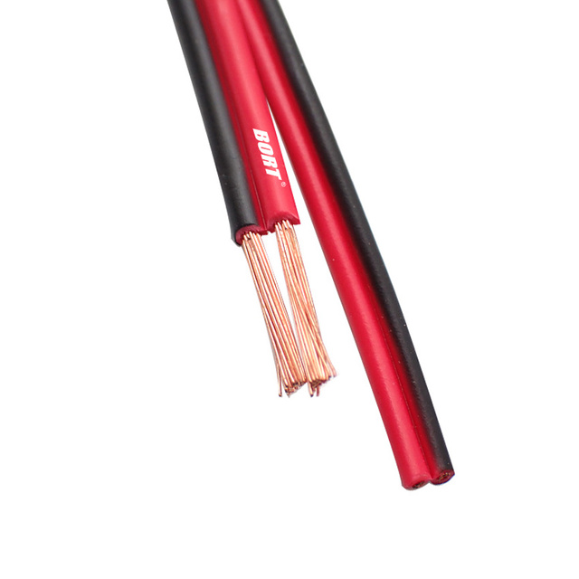 UL2468 10 12 14 16 18 Awg 4 Core OFC Speaker Cable  Red Black White PVC Insulated 2 Pin Wire