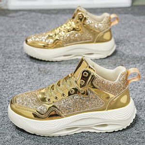 Chaussures de sport décontractées confortables pour hommes, coupe basse, à lacets, tendance, respirantes, antidérapantes, pour la marche quotidienne, en PU - Product Image 1