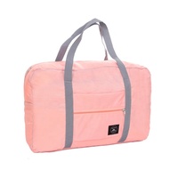L'industrie Chine Vente en gros Sac de voyage Réutilisable Personnalisé RPET Sac de rangement pliable pour vêtements Sac pliable Voyage