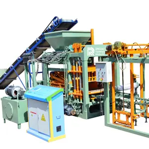 Máquina de fabricación de bloques de hormigón, maquinaria de bloques de enclavamiento, máquina de bloques de Columbia hidráulica para la venta