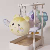 Porte-clés en peluche personnalisé pour collection de fans, pendentif en peluche doux et mignon, personnalisez votre design, porte-clés en peluche sur mesure
