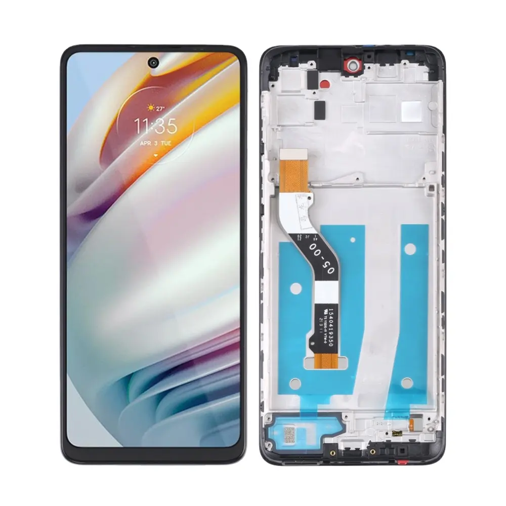 GZM-חלקי נייד טלפון 6.8 'המקוריים' עבור מוטורולה Moto G60S XT2133-1 LCD לוח מגע מסך Digitizer עם מסגרת הרכבה