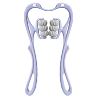 Masseur manuel du cou des muscles cervicaux Massage des tissus profonds Masajeador De Cuello Handheld Neck Massager Roller